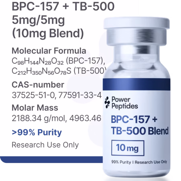 BPC-157 + TB-500 5mg/5mg (10mg Blend)