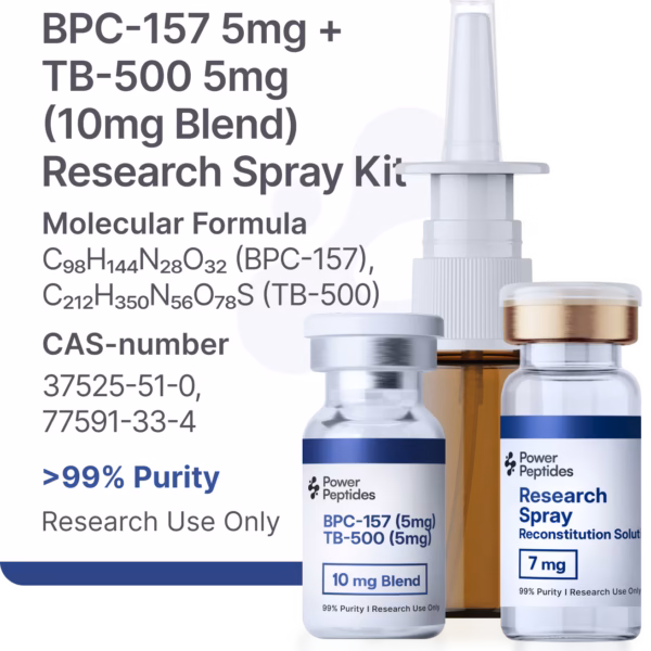 BPC-157 + TB-500 5mg/5mg (10mg/7ml) Research Spray Kit