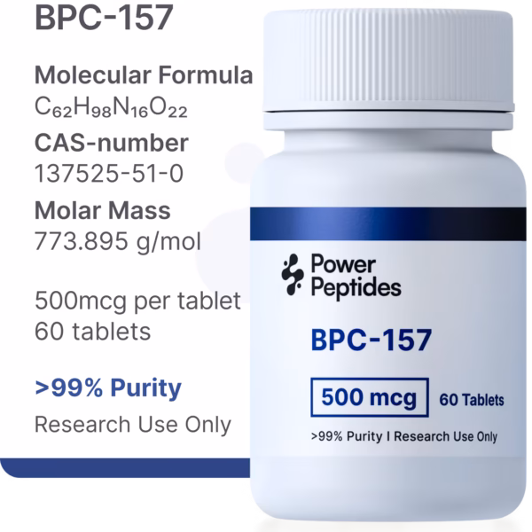 BPC-157 500mcg (60 tablets)