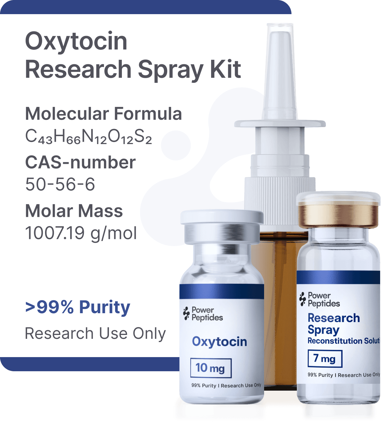 Oxytocin Research Spray Kit